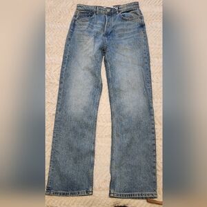 Reformation Vintage Wash Blue Straight-Leg Jeans